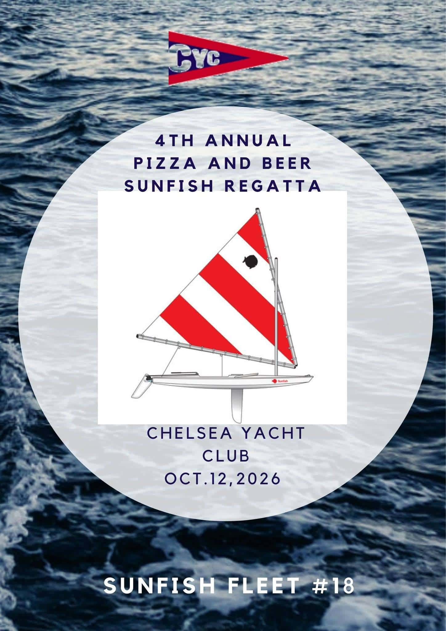 4th Annual International Beer and Pizza Sunfish Regatta