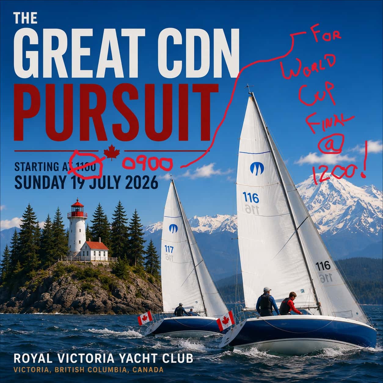 2026 RVYC Great Cdn Pursuit event image