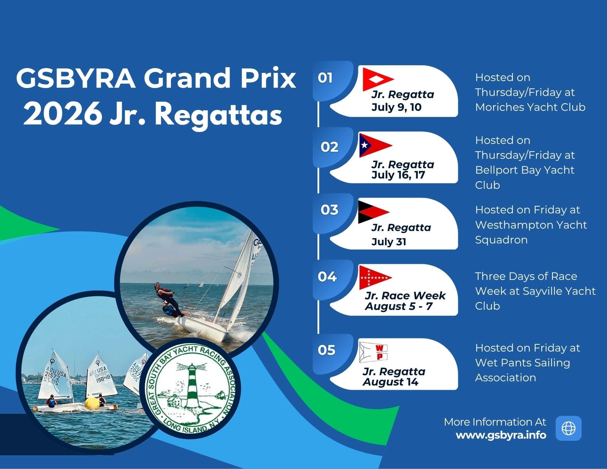 GSBYRA Optimist Green Grand Prix 2026 Jr. Racing Circuit event image