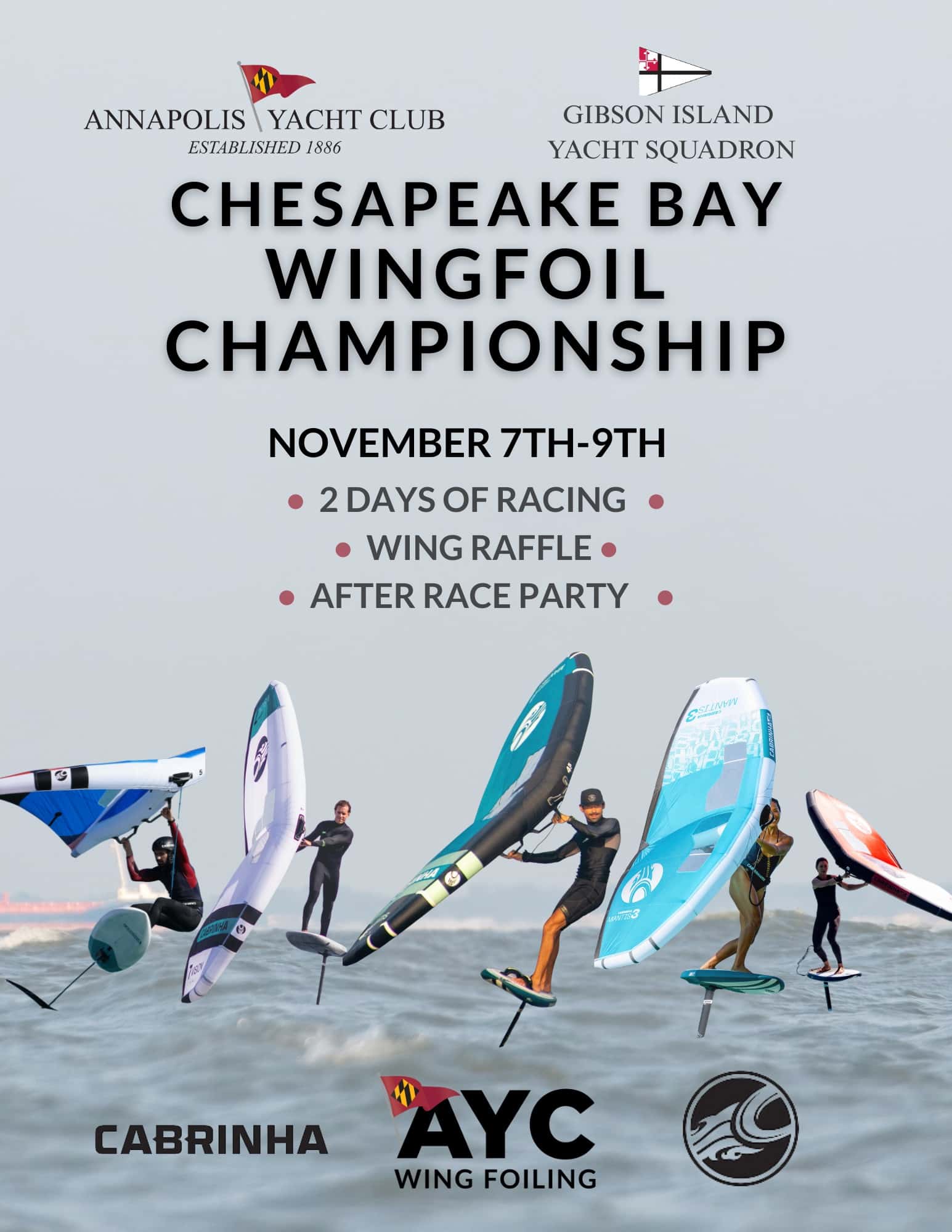 Chesapeake Bay WingFoil Championship 2025 event image