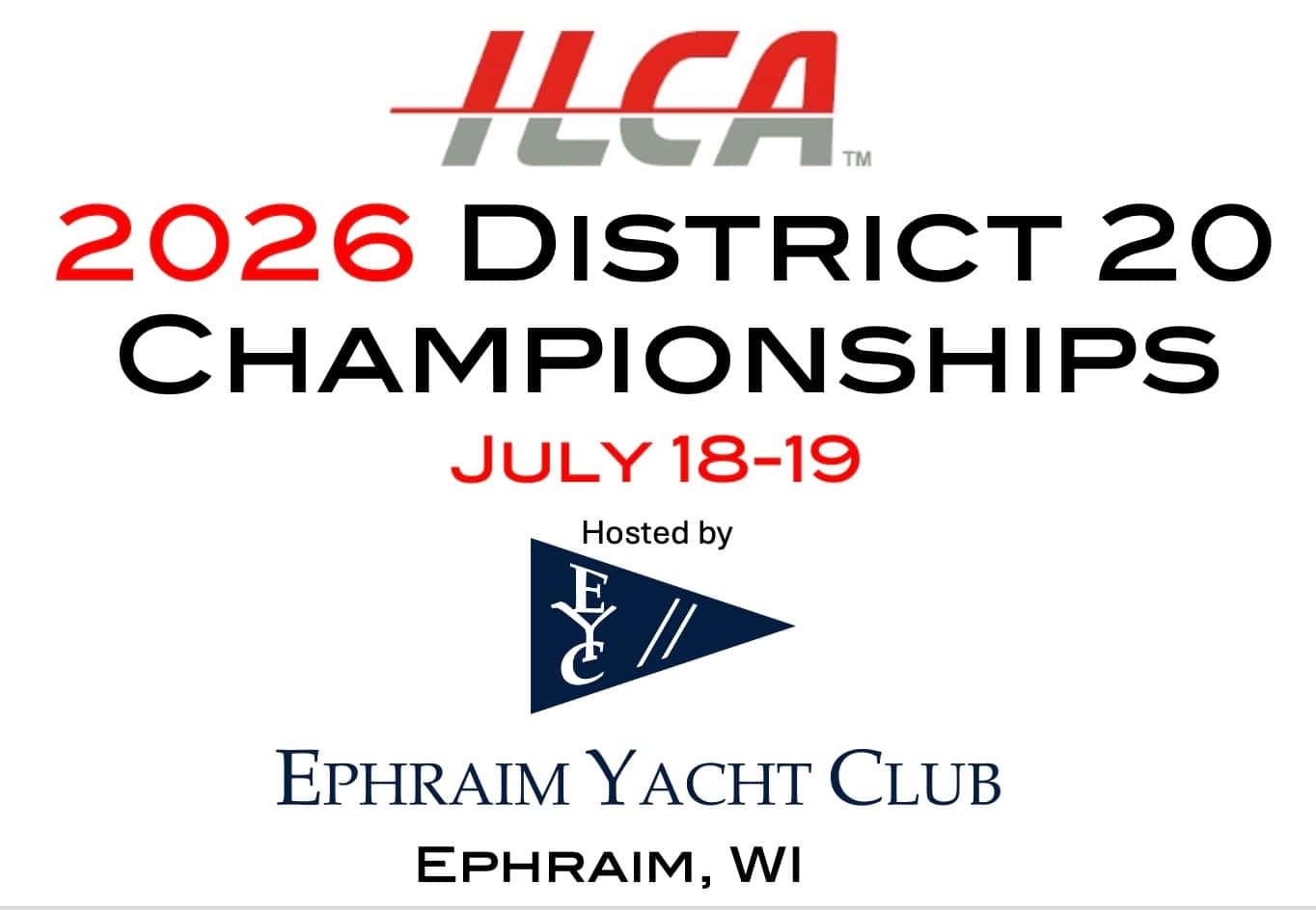 ILCA District 20 Championships event image