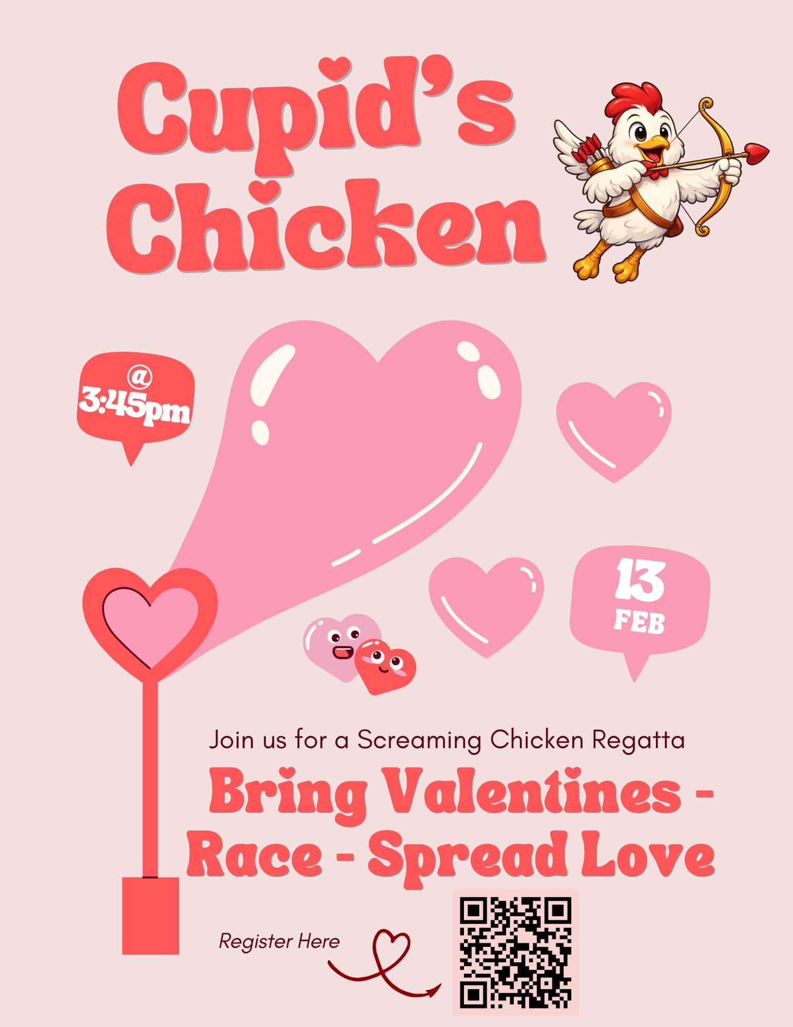 Screamin Chicken Valentine's - SGYC Coaching Fees  event image