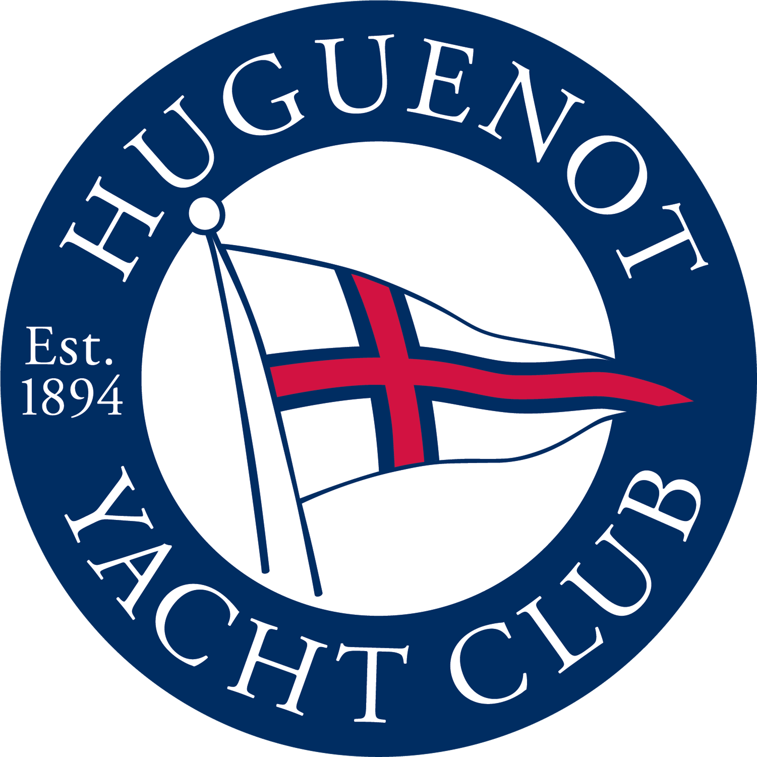Huguenot Yacht Club burgee