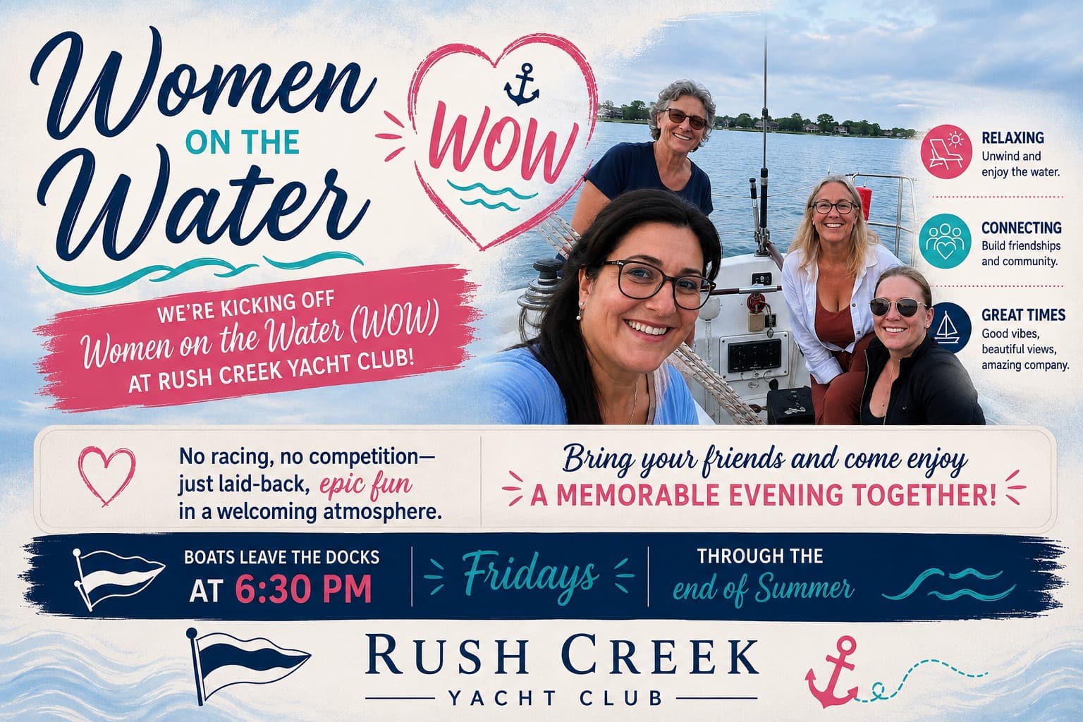 Women on the Water (WOW) event image