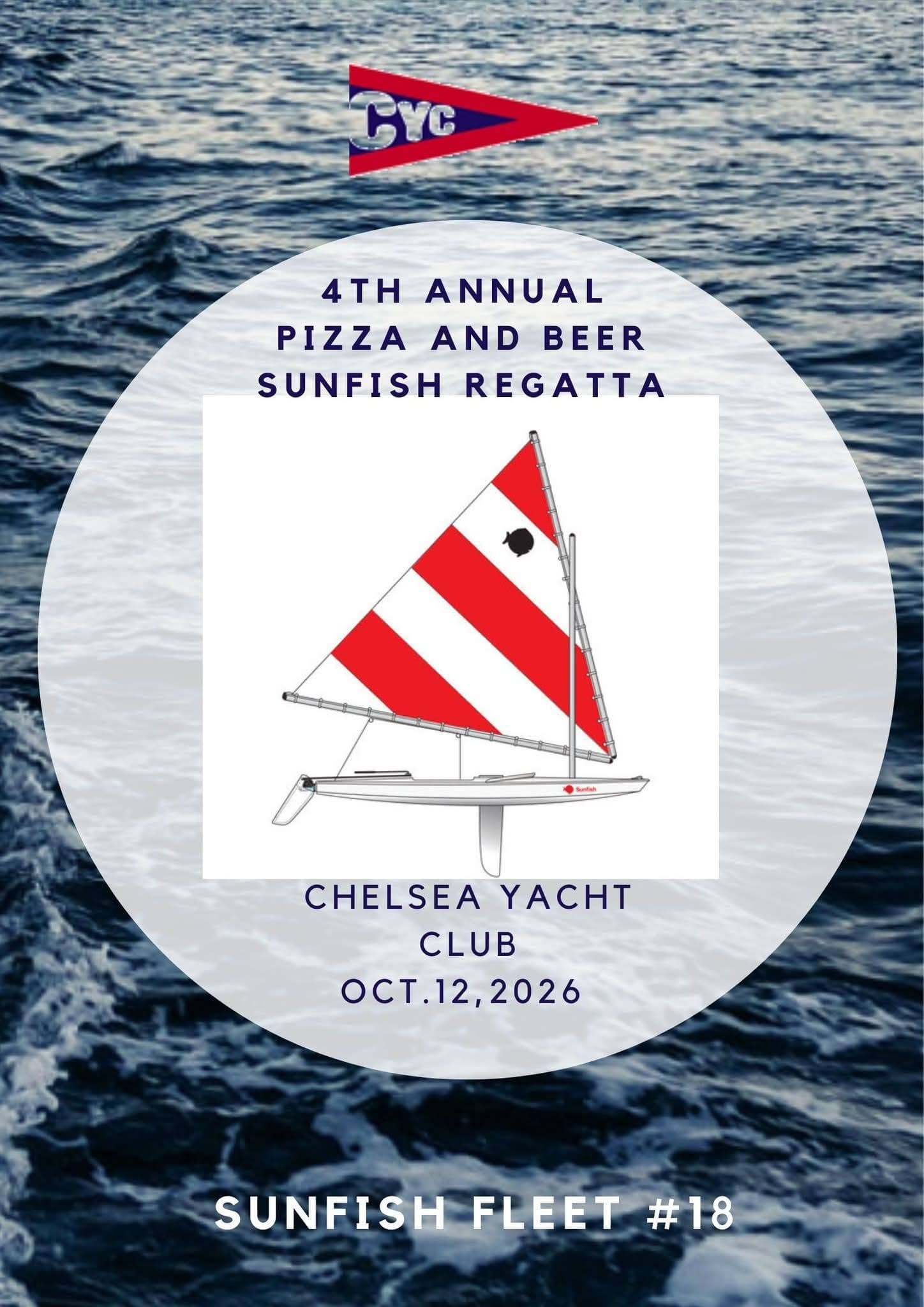4th Annual International Beer and Pizza Sunfish Regatta event image