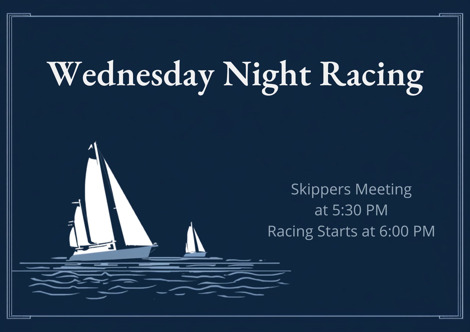 Wednesday Night Racing event image