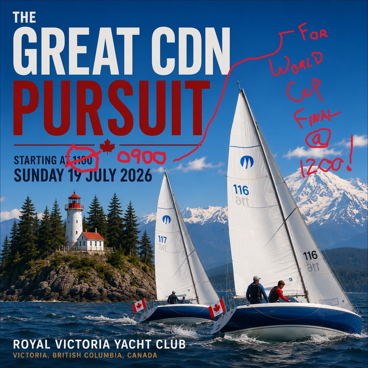 2026 RVYC Great Cdn Pursuit event image