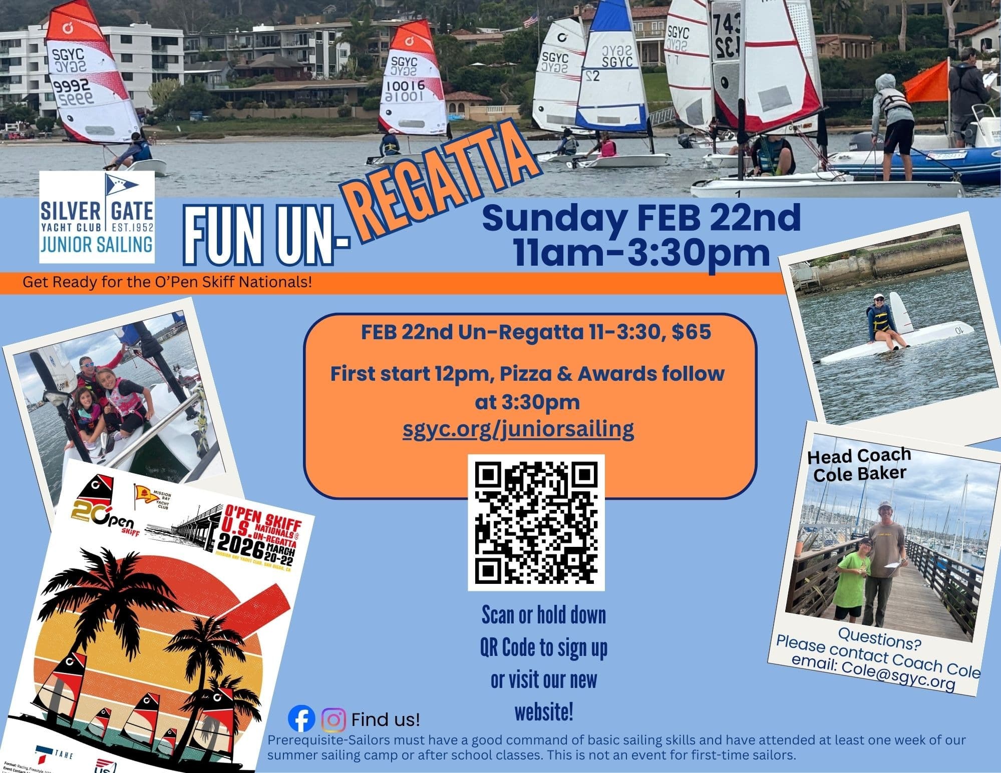 Fun Un-Regatta Sun. Feb 22 event image