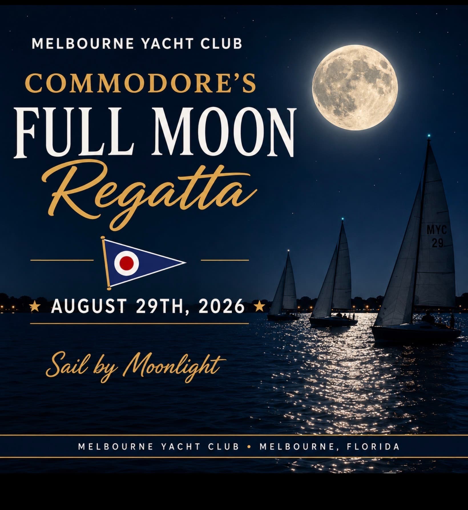 Commodore's Full Moon Regatta event image