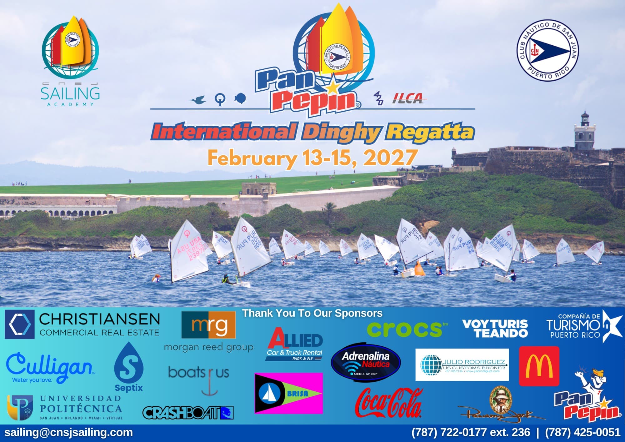 Pan Pepín International Dinghy Regatta event image