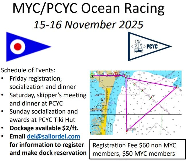 MYC/PCYC Ocean Race event image
