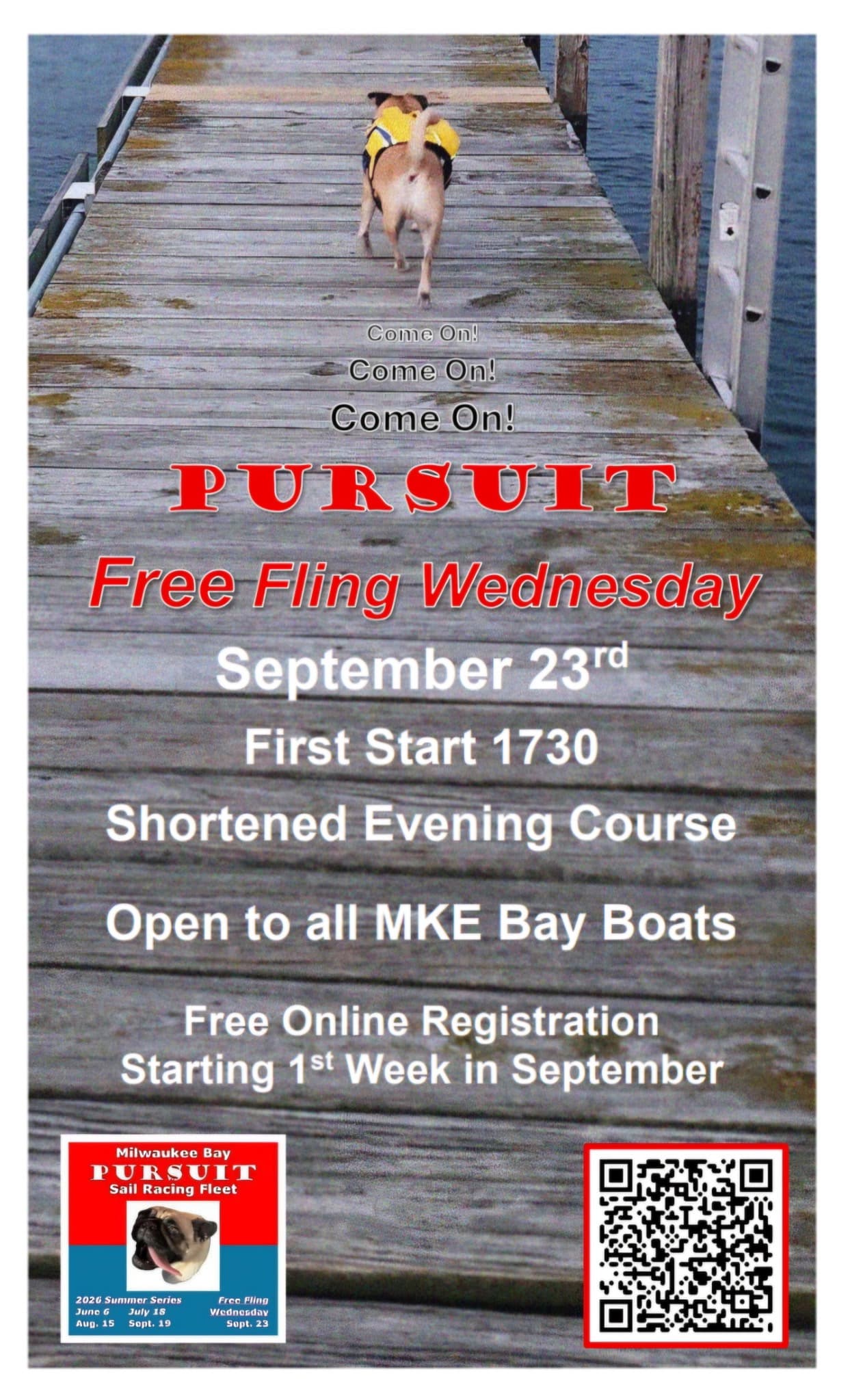 Pursuit Free Fling Wednesday 2026 event image