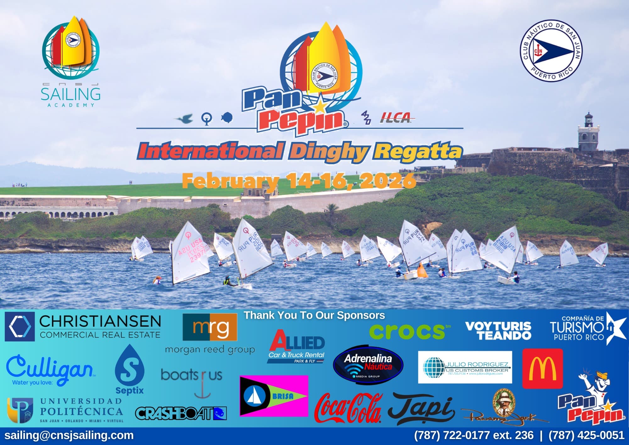 Pan Pepín International Dinghy Regatta 2026 event image