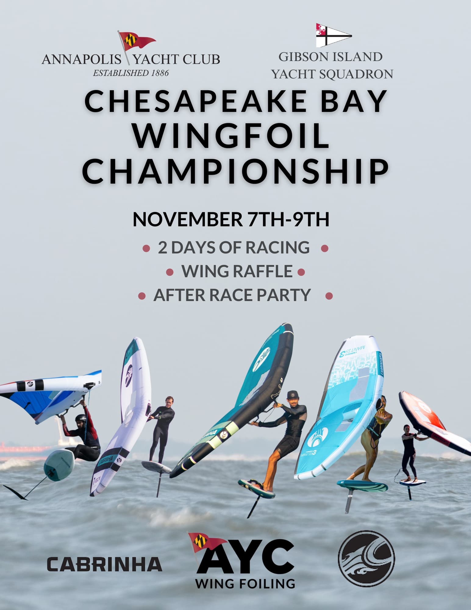 Chesapeake Bay WingFoil Championship 2025 event image