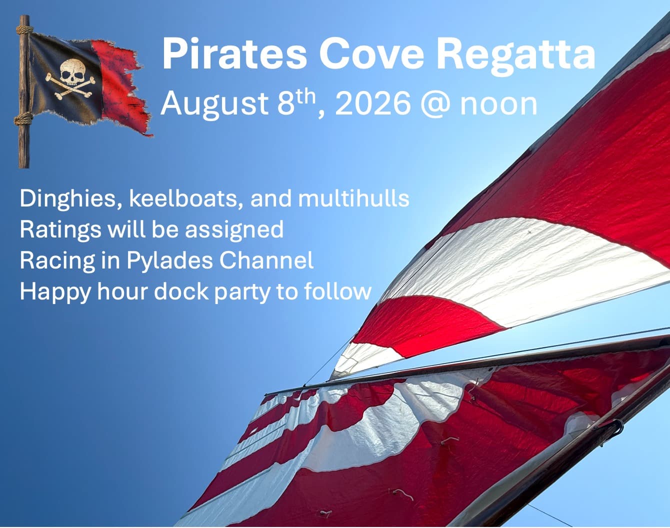 Pirates Cove Regatta 2026 event image