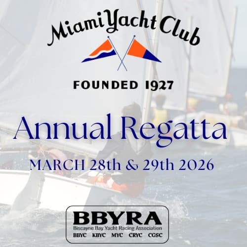 Miami Yacht Club Annual Regatta – 2026 event image