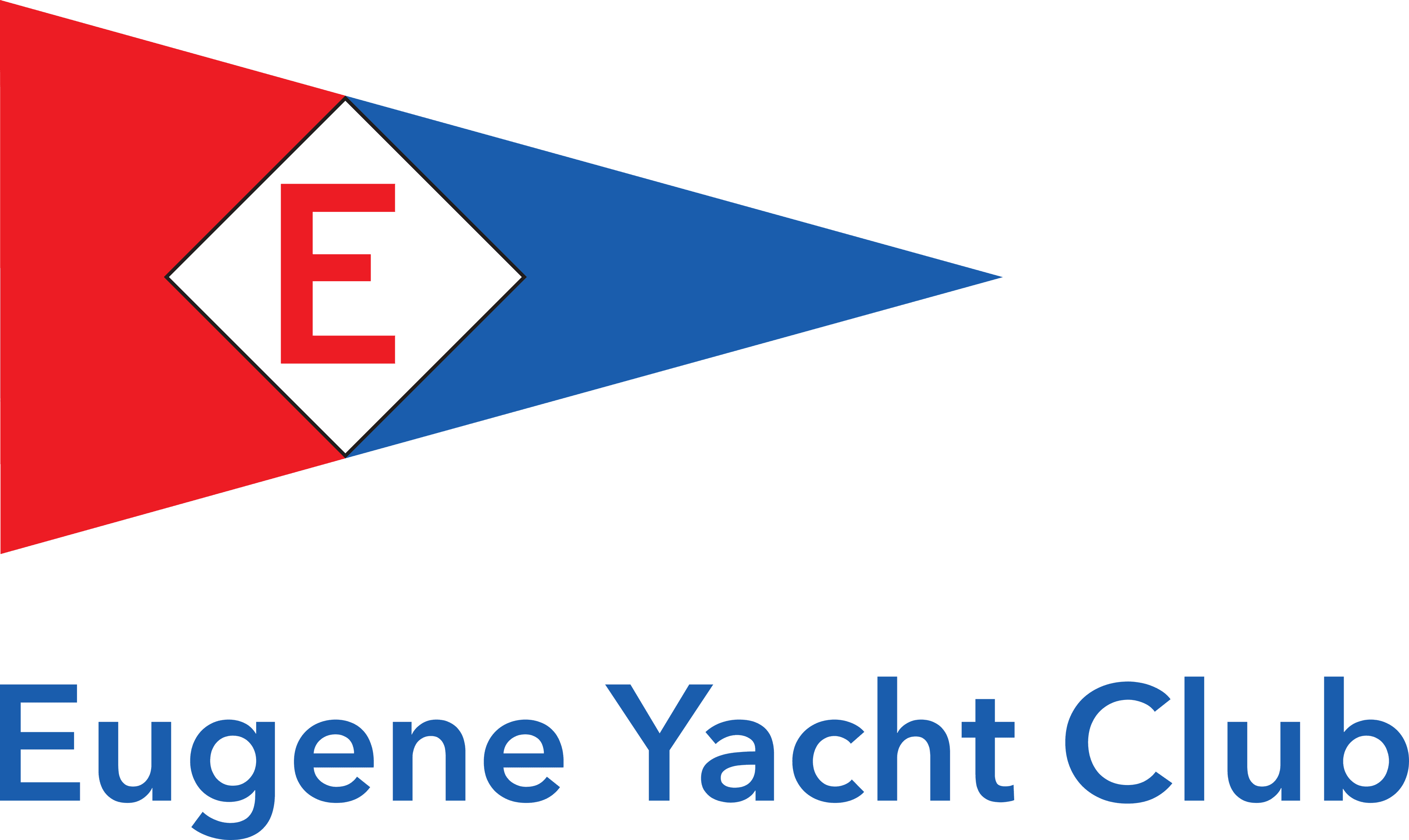 Eugene Yacht Club burgee