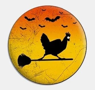 2026 Halloween Chicken logo