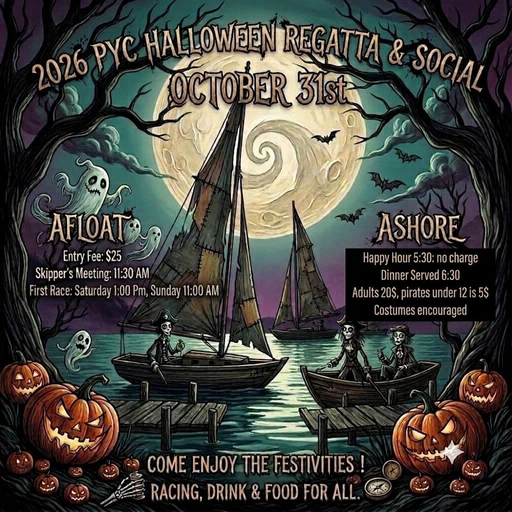 PYC Halloween 2026 Regatta event image