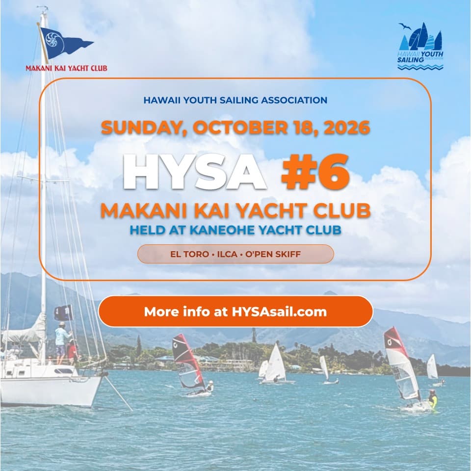 2026 HYSA #6, Hosted by Makani Kai Yacht Club logo
