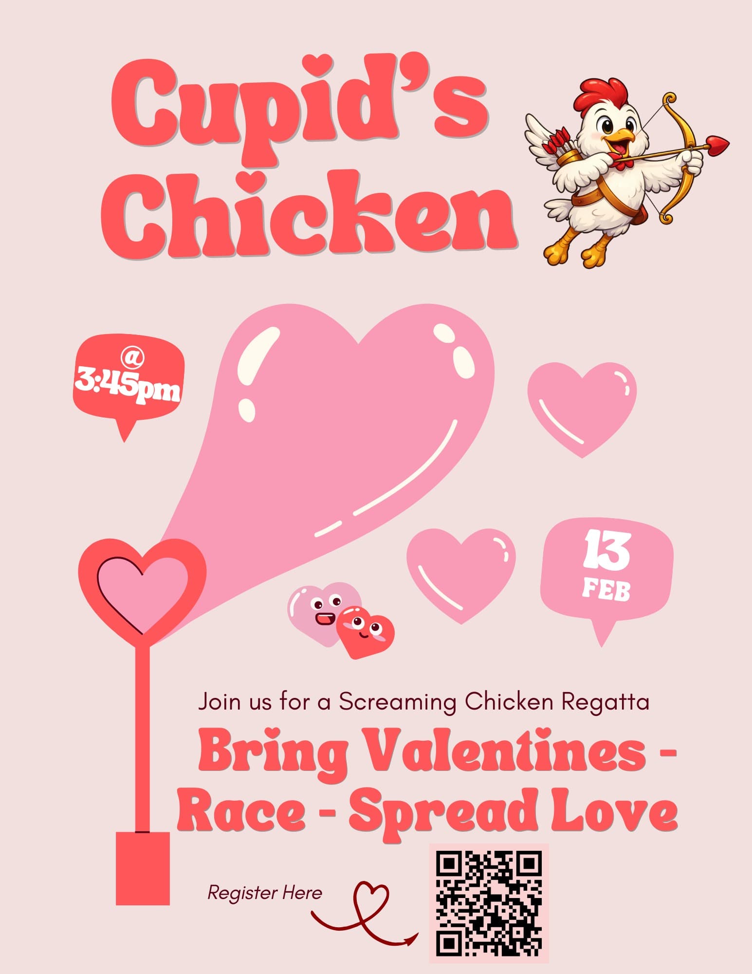 Screamin Chicken Valentine's - SGYC Coaching Fees  event image