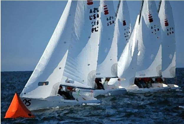 Spring Sunday Sonar Sailing