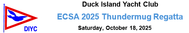  2025 DIYC ECSA Thundermug Regatta  event image