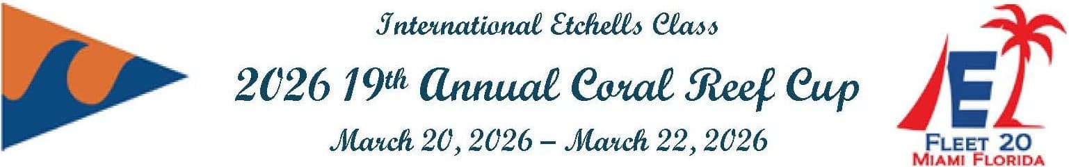 2026 Etchells 19th Annual Coral Reef Cup logo