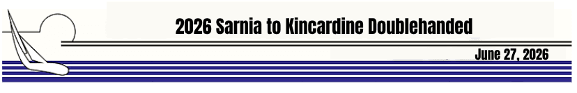 2026 Sarnia to Kincardine Doublehanded logo