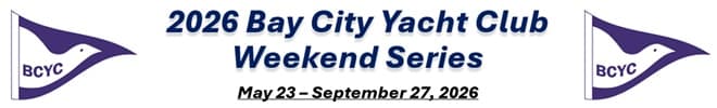 2026 Bay City Yacht Club Weekend Series logo