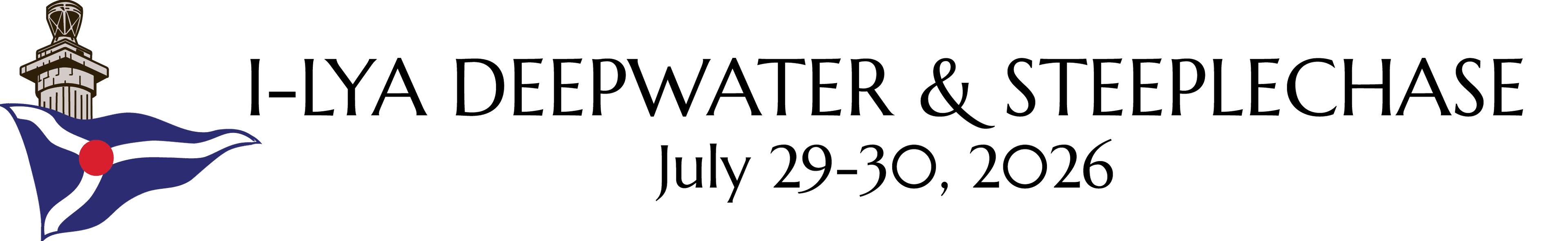 2026 I-LYA Steeplechase and Deepwater Races logo
