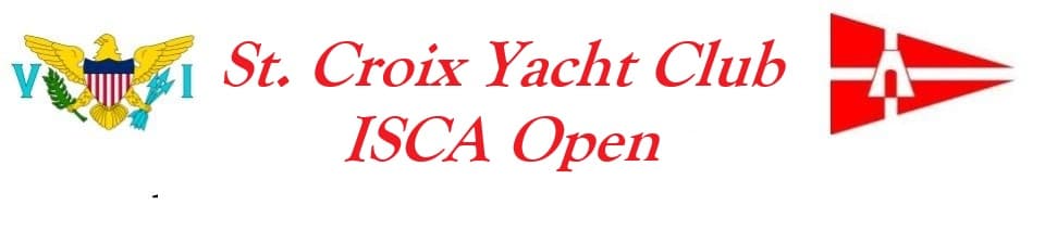 St. Croix Yacht Club ISCA Open 2026 logo