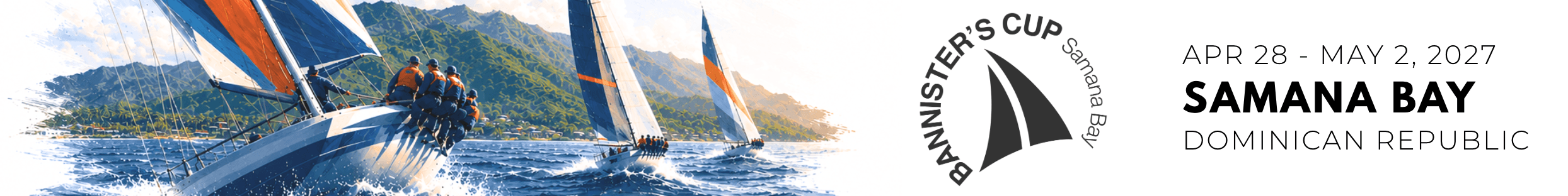 Bannister's Cup Regatta 2027 - Samana Bay, DR logo
