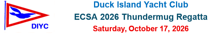 2026 DIYC ECSA Thundermug Regatta logo