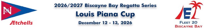 2026/2027 Etchells Biscayne Bay Series - Louis Piana Cup logo